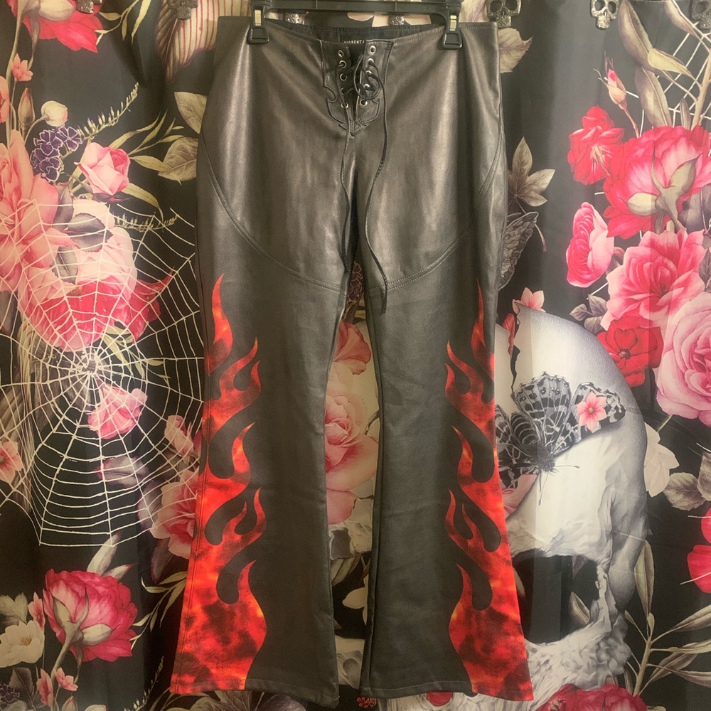 Current Mood Size L Flame Pants